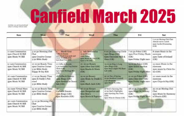 Canfield Court March 2025