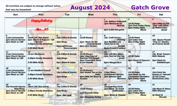 Gatch Grove Aug 2024