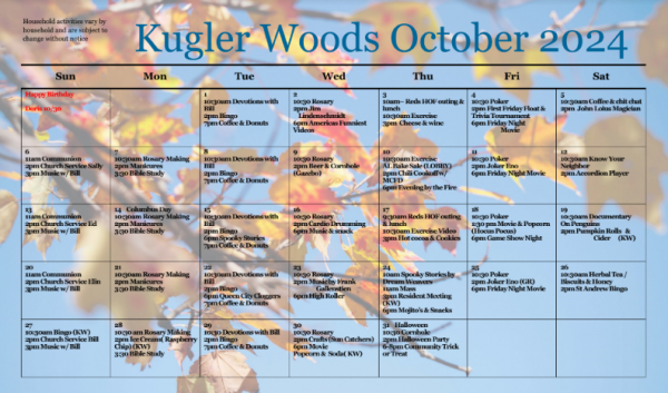 Kugler Woods Oct 2024