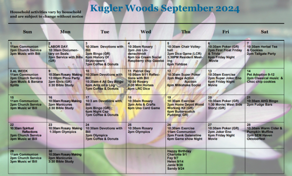 Kugler Woods Sept 2024