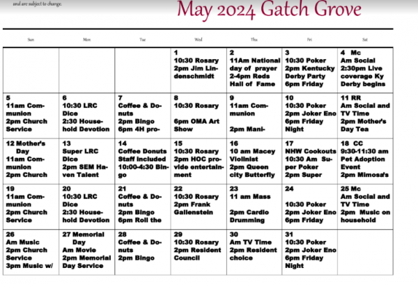 Gatch Grove May 2024