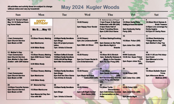 Kugler Woods May 2024