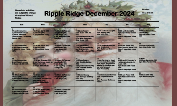 Ripple Ridge Dec 2024