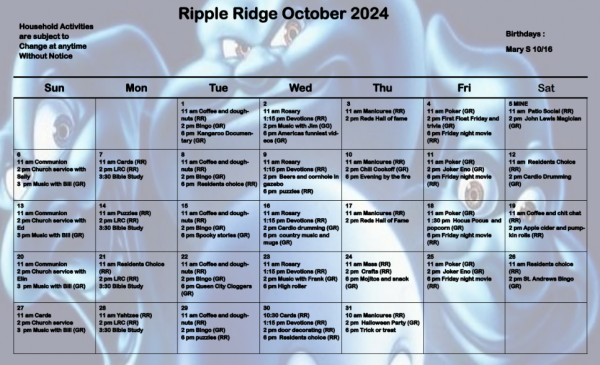 Ripple Ridge Oct 2024