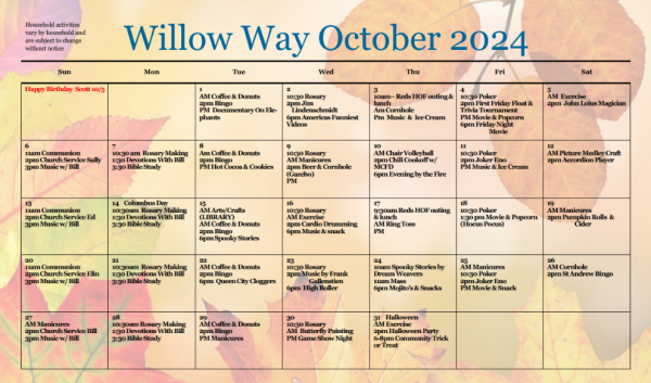 Willow Way Oct 2024