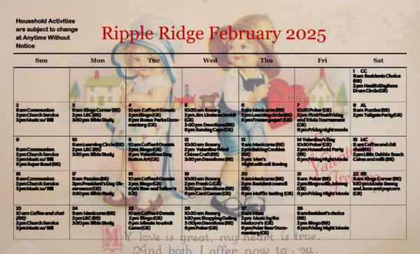 Ripple Ridge Feb 2025